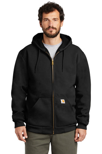 Carhartt ® Rain Defender ® Rutland Thermal-Lined Hooded Zip-Front Sweatshirt