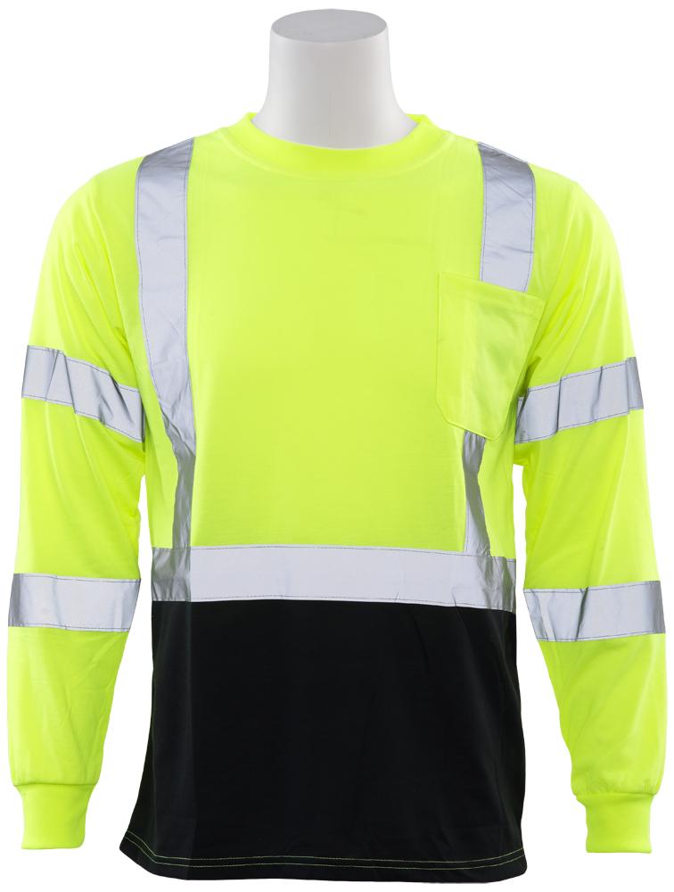 ERB 9804S Class 3 Hi Vis Long Sleeve T-Shirt