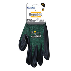 A2H-110 HPPE Cut Glove with Nitrile Micro-Foam Coating - 1 Dozen