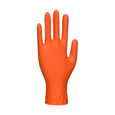 Portwest Orange HD Disposable Gloves