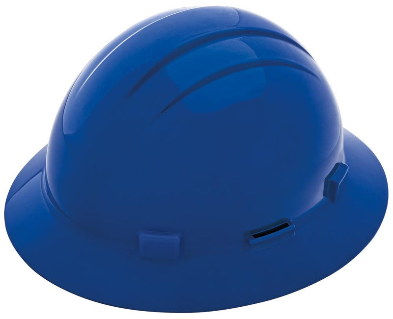 ERB Americana Full Brim Hard Hat with 4-Point Ratchet Suspension and Accessory Slots