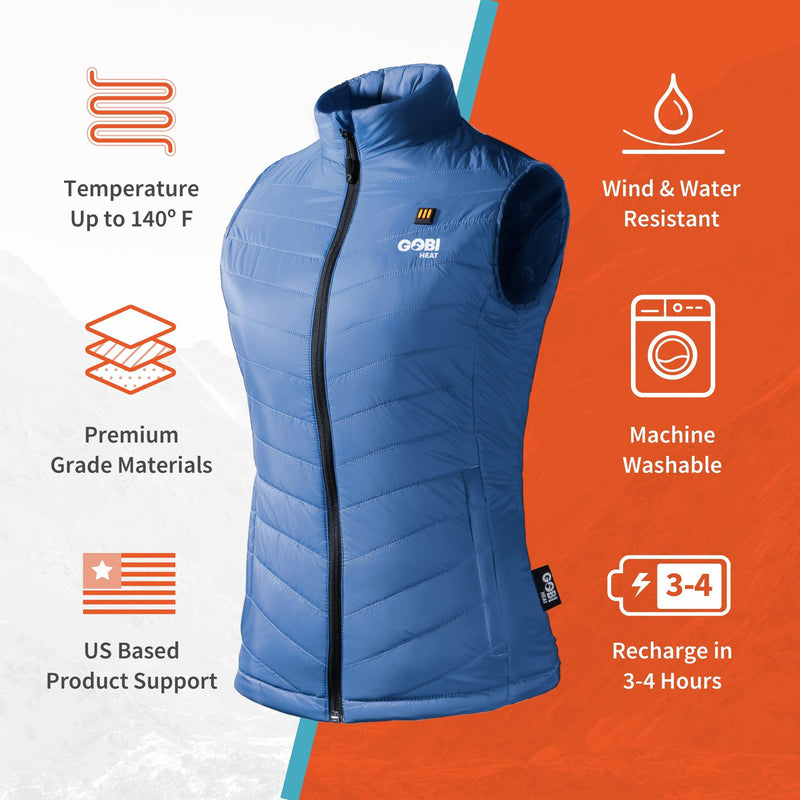 Gobi Heat Dune Heated Vest for Women