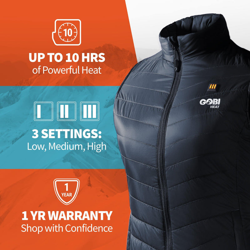 Gobi Heat Dune Heated Vest for Women