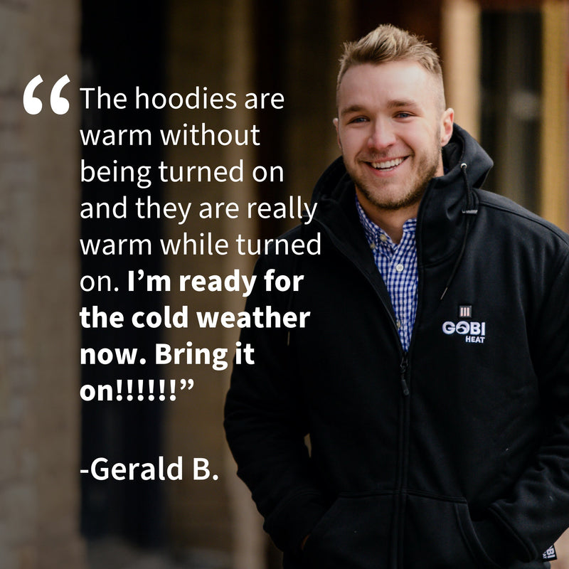 Gobi Heat Ridge Mens Heated Hoodie