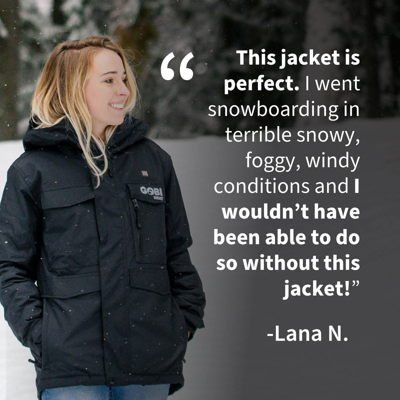 Gobi Heat Shift Womens Heated Snowboard Jacket