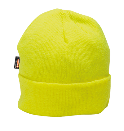 Portwest B013 Hi-Vis Insulatex Lined Insulated Knit Cap