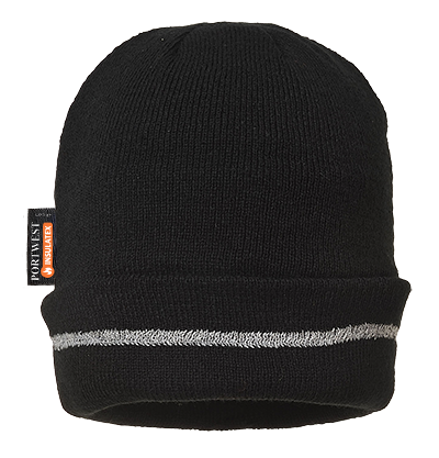 Portwest B023 Insulatex Lined Reflective Trim Knit Hat