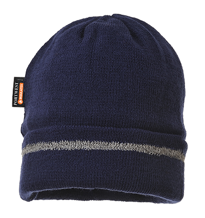 Portwest B023 Insulatex Lined Reflective Trim Knit Hat