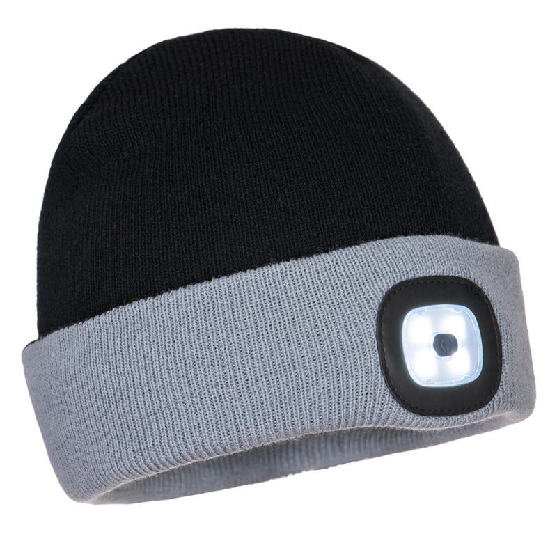 Two Tone LED Rechargeable Beanie