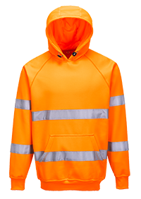 Portwest B304 Hi-Vis Hooded Sweatshirt