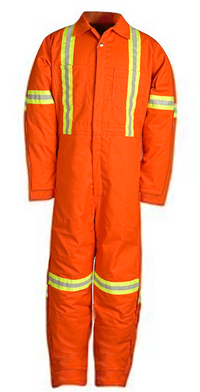 Big Bill 837BF Insulated Twill Coverall with Reflective Material