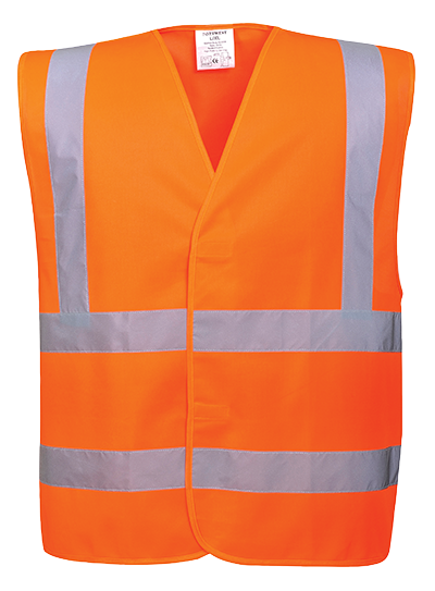 Portwest C470 Hi-Vis Two Band & Brace Vest 