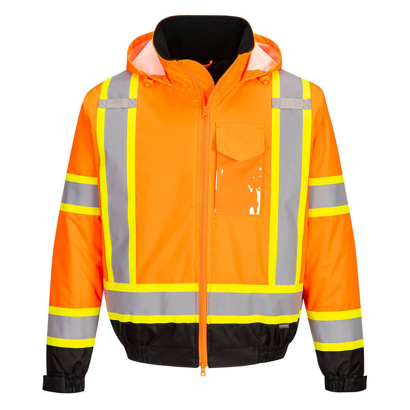 Hi-Vis X Back Bomber Jacket