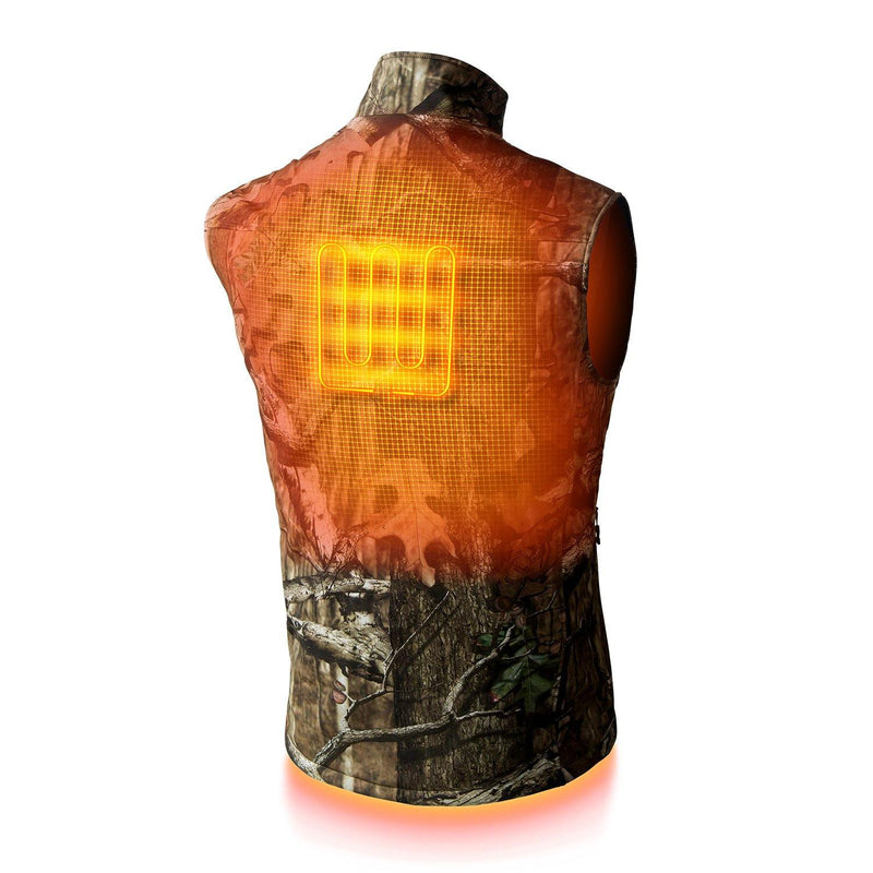 Gobi Heat Colorado Mens Heated Hunting Vest - Mossy OakÂ® Camo