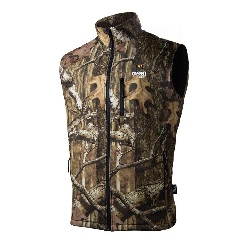 Gobi Heat Colorado Mens Heated Hunting Vest - Mossy OakÂ® Camo