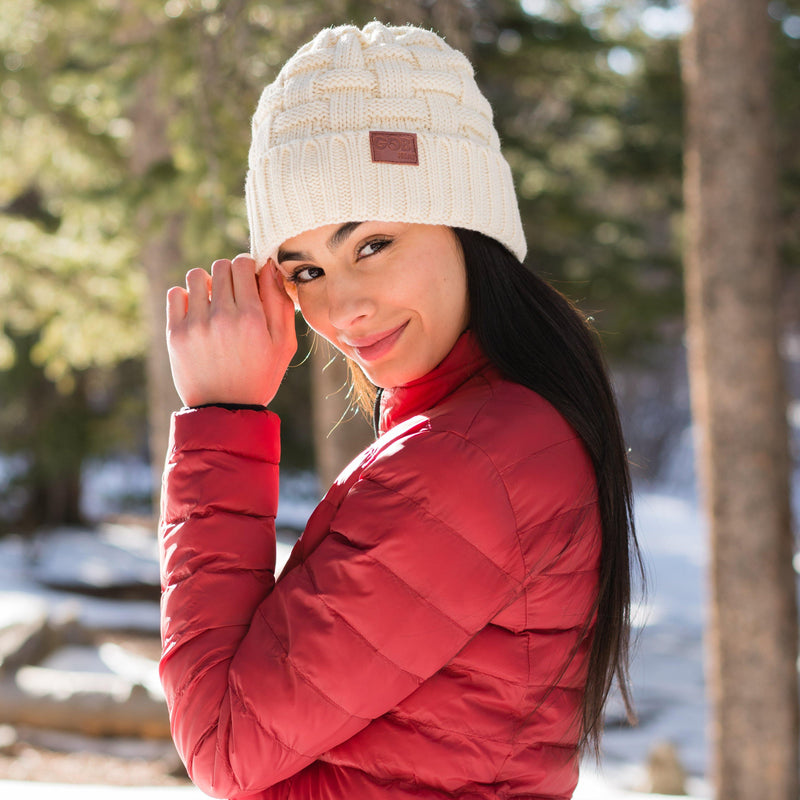 Gobi Heat Crest Womens Heated Beanie