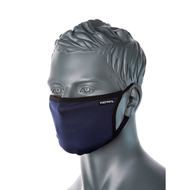 CV33 - 3-Ply Anti-Microbial Fabric Face Mask