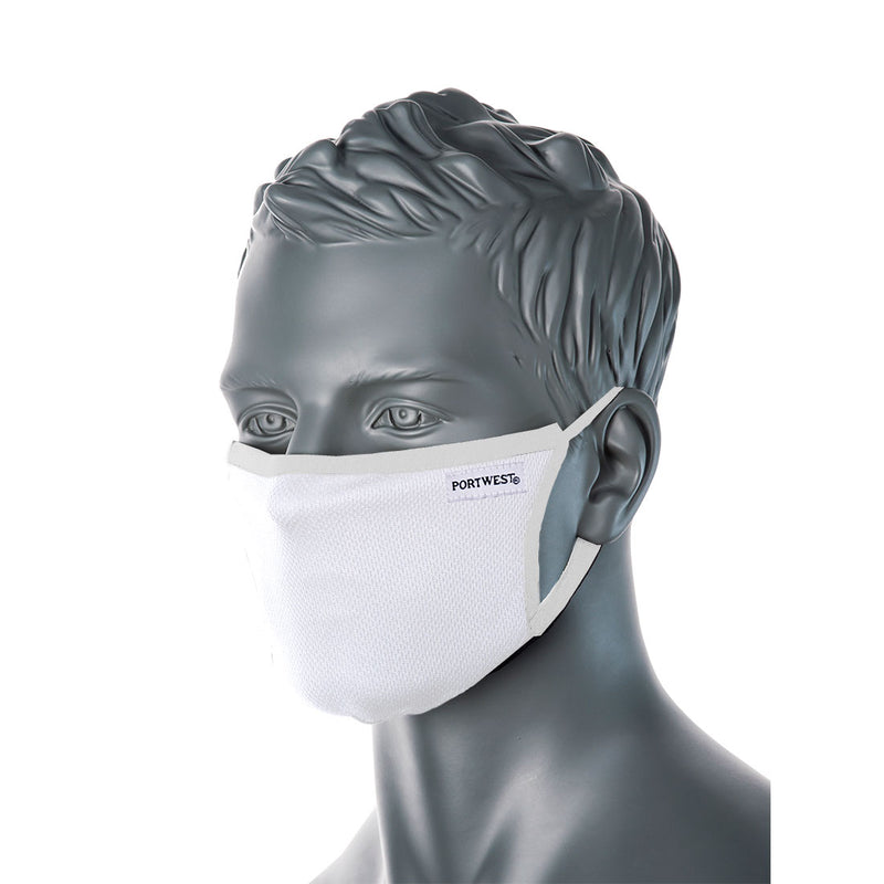 CV33 - 3-Ply Anti-Microbial Fabric Face Mask
