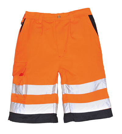 Portwest E043 Hi-Vis Polycotton Shorts 