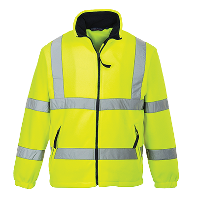 Portwest UF300 Hi-Vis Mesh Lined Fleece