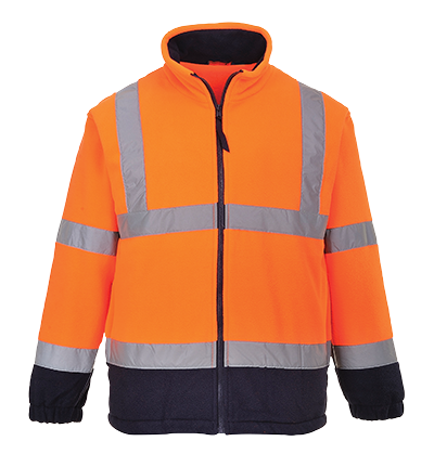 Portwest UF301 Hi-Vis Two-Tone Fleece