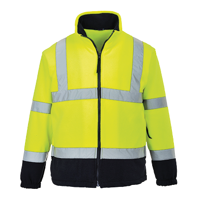 Portwest UF301 Hi-Vis Two-Tone Fleece