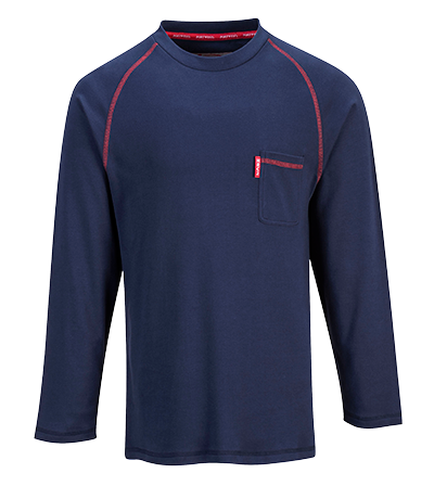 Portwest FR01 Bizflame FR Crew Neck, Navy