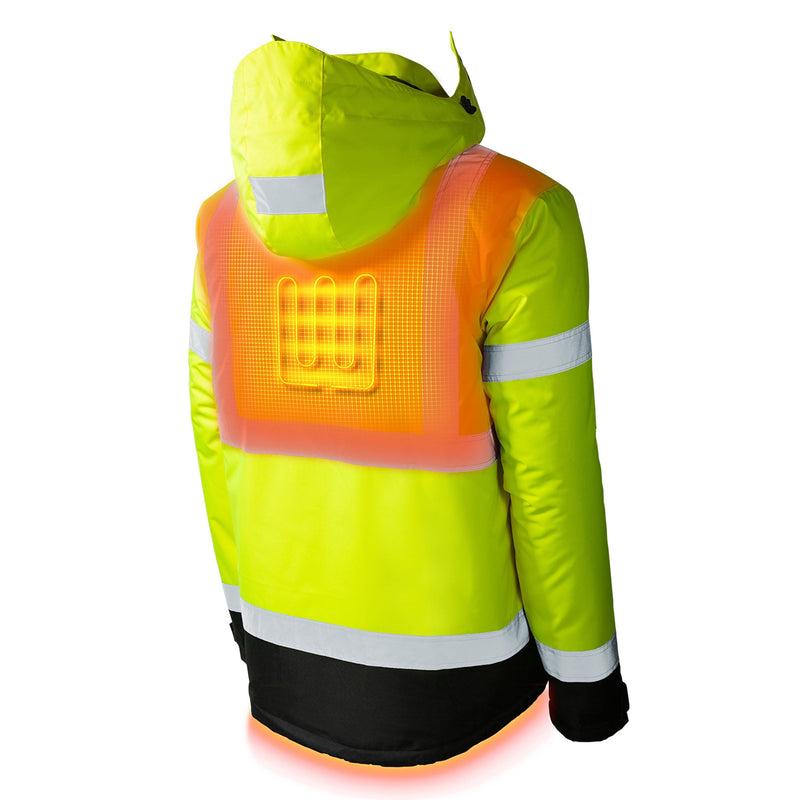 Gobi Heat Flash Heated Hi Vis Jacket