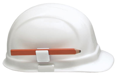 ERB 15687 Hard Hat Pencil Clip, White