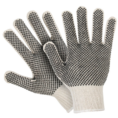 Southern Glove ISM3311 Medium Weight Polycotton String Knit Gloves with PVC Dots