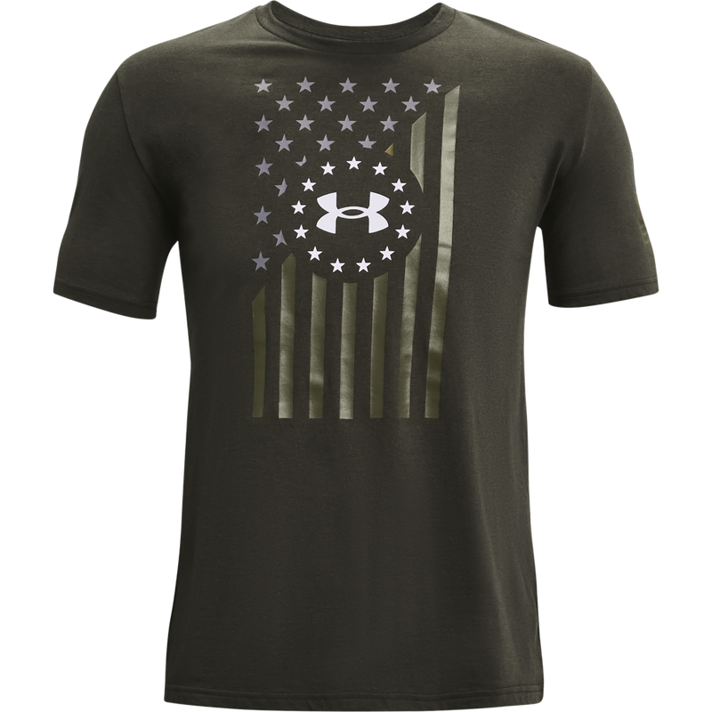 UA Freedom Front Flag T-Shirt