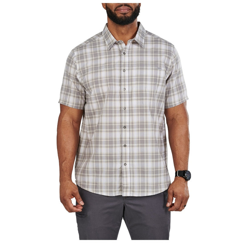 Wyatt Short Sleeve Plaid Shirt