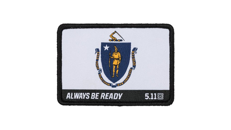 Massachusetts Flag Patch