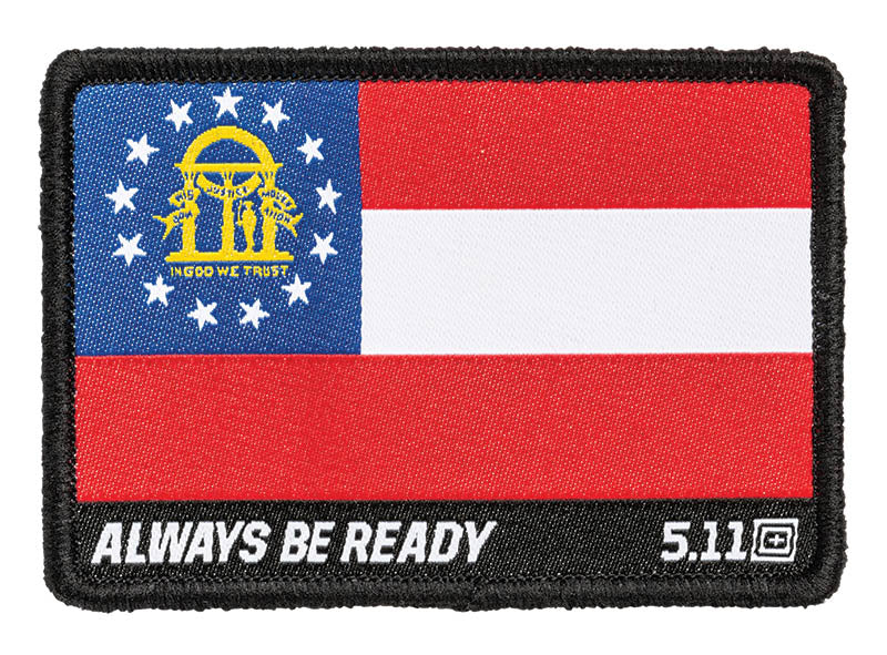 Georgia State Flag Patch