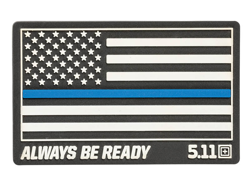 Thin Blue Line Rubber Patch