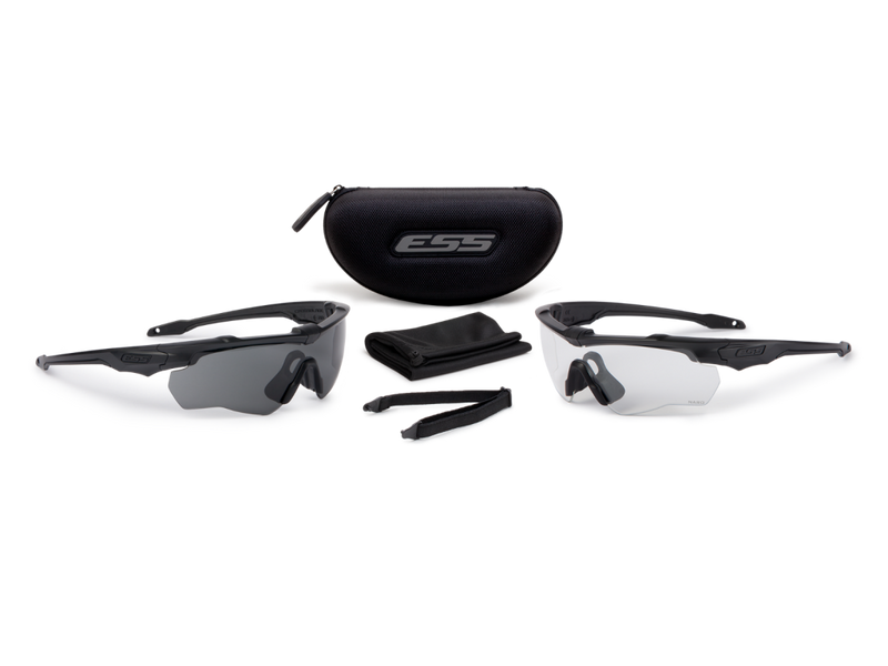 Crossblade Naro 2x Black W/ Clear & Smoke Gray Lenses