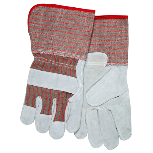 Leather Palm Gauntlet Starched Cuff