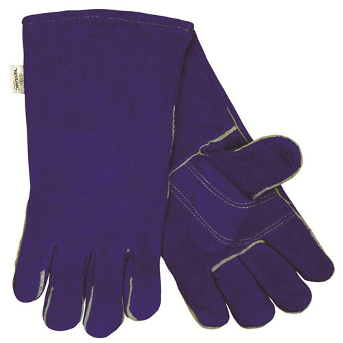 Blue Reg Shldr Weldr W/dbl Palm Pad