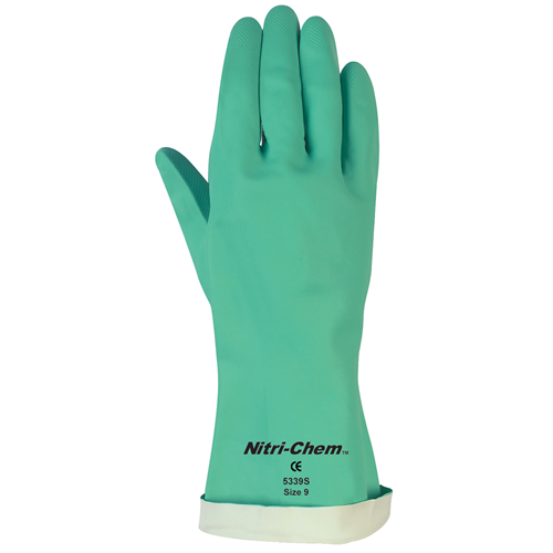 Green Flocked Lined 18 Mil Nbr