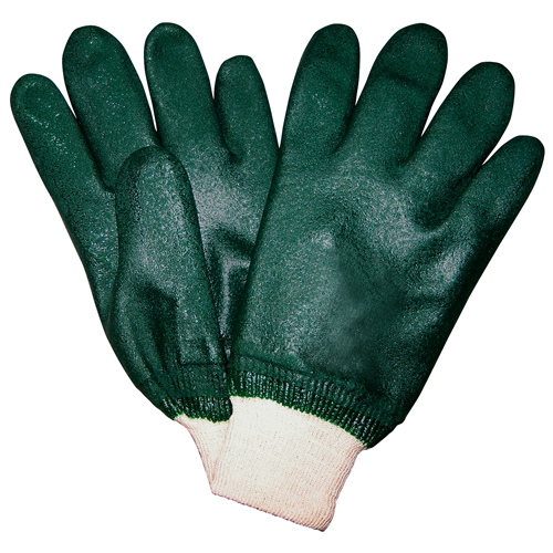 Econ Green Pvc Knit Wrist