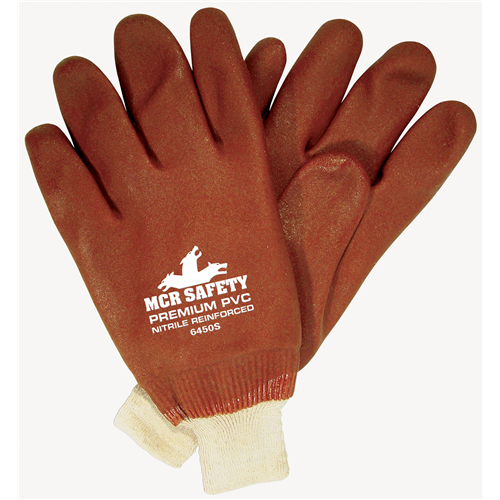 Red Sandy Pvc Knit Wrist Jersey