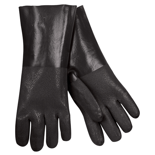 Black, Double Dip, Textured, 14