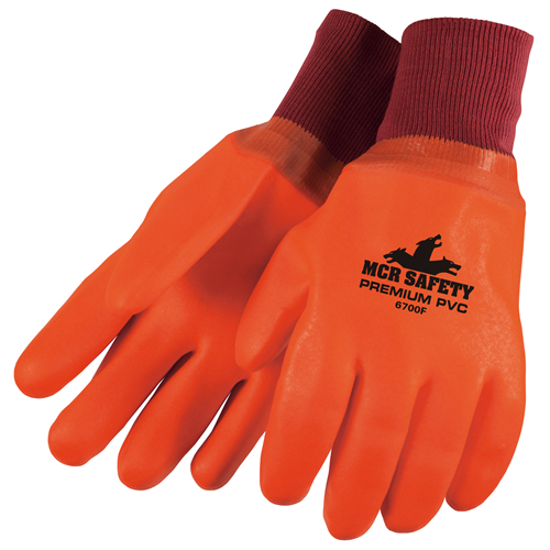 Foam Orange Sandy Knit Wrist