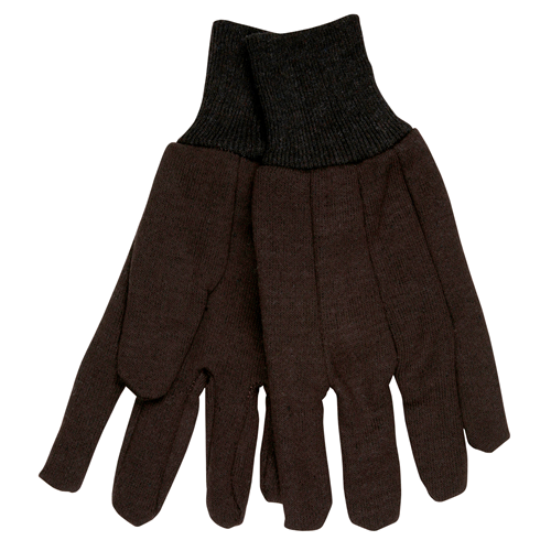 Large Brown Jersey Clute Knit Wrist