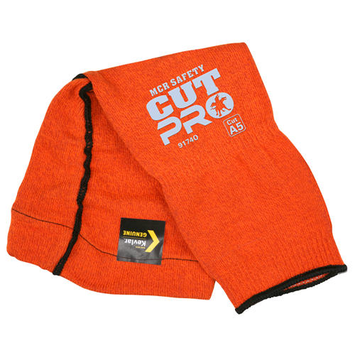 14 Orange Kevlar Sleeve W Elbow Gusset