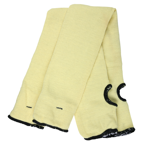 Kev/cot W/ Thb Slot Sleeve 22-blk Hem