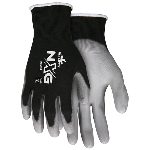Black Nylon,Gray PU Palm, Ltx Free,15g