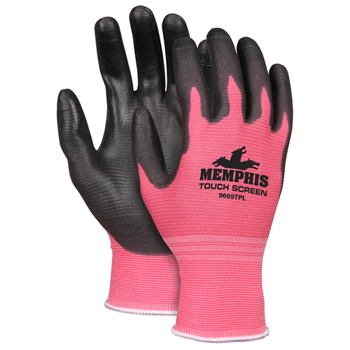 Pink Nylon/copper Black Pu