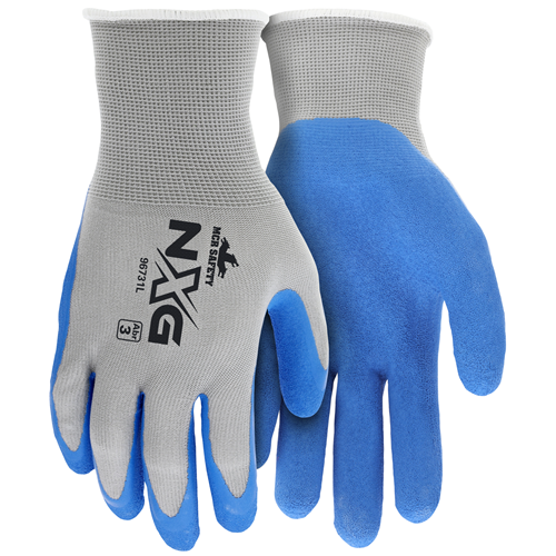Gray Shell Blue Foam Latex 13 Gauge