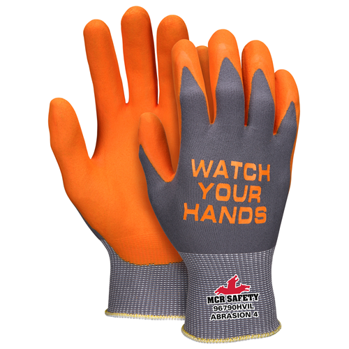 15ga Gray Nylon/Orange NF WYH Logo